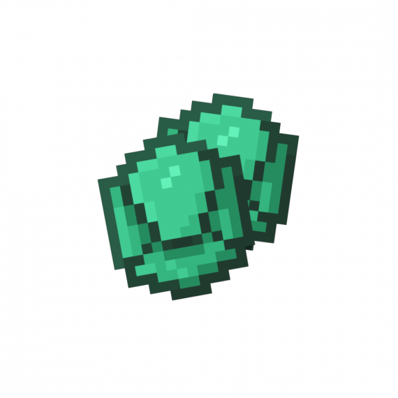 A stylized representation of a crystal