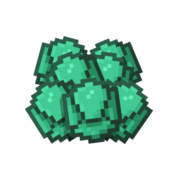 A stylized representation of a crystal