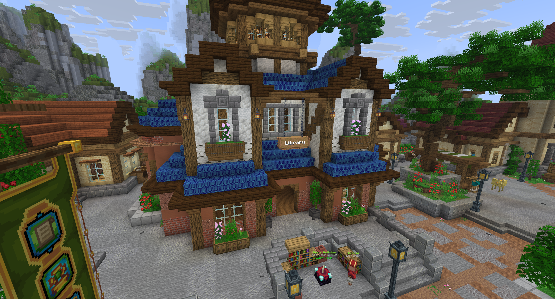 An epic Minecraft dungeon scene